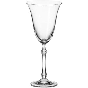Bohemia Parus Taça Vinho 22x9x9cm 250ml Cristal Transp 6pç