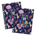 Ver imagem 2 de Caderno Smart Colegial Disney Divertidamente C/fls Tira e Põe Dac