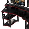 Kit 2 Peças com Mesa Gamer ME4167 com Cadeira de Escritório Diretor Tela Mesh - 7