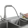 Torneira Cozinha Gourmet Extensível Inox Misturador Monocomando Bancada - 1