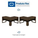 Ver mais imagens de Kit 2 Peças com Escrivaninha em L com Cadeira de Escritório Diretor Tela Mesh