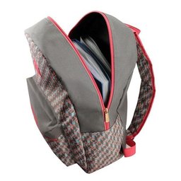 Mochila City Jacki Design Cinza Claro - 4