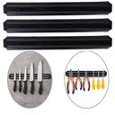 Ver imagem 1 de Kit 3 Barra Magnética Imã Suporte Facas Ferramentas 32cm