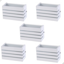 Ver imagem 1 de Kit com 5 Arandelas Frisada de 15cm:branco