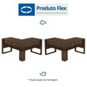 Ver mais imagens de Kit 2 Peças com Escrivaninha em L com Cadeira de Escritório Diretor Tela Mesh