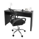 Ver imagem 1 de Conjunto 2 Peças com Escrivaninha 127cm Me4135 e Cadeira Diretor Tela Mesh Tok 3310 Espresso Móveis Preto