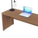 Ver imagem 6 de Conjunto 2 Peças com Escrivaninha 127cm ME4135 e Cadeira Diretor Tela Mesh Tok 3310 Espresso Móveis Marrom/Amendoa