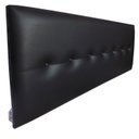 Ver imagem 1 de Cabeceira Cama Box Solteiro Durasi 05 Corino Preto 90 X 60 RBL