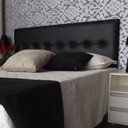 Ver imagem 2 de Cabeceira Cama Box Solteiro Durasi 05 Corino Preto 90 X 60 RBL