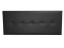 Ver imagem 3 de Cabeceira Cama Box Solteiro Durasi 05 Corino Preto 90 X 60 RBL