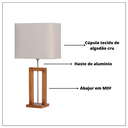 Ver imagem 5 de Kit 02 Abajur Quarto Sala Modelo Esther