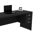 Ver mais imagens de Kit 2 Peças com Escrivaninha 3 Gavetas com Cadeira de Escritório Diretor Tela Mesh