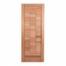 Folha de Porta Maciça 210x62cm Eucalipto Pm97 Cruzeiro Portas - 2