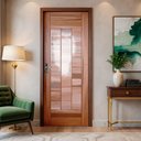 Ver imagem 1 de Folha de Porta Maciça 210x62cm Eucalipto Pm97 Cruzeiro Portas