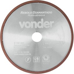 Rebolo Diamantado Para Af.Serras 150mm Vonder - 1