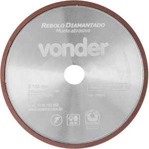 Rebolo Diamantado Para Af.Serras 150mm Vonder