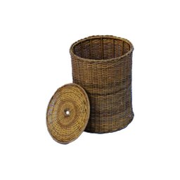 Lixeira em Junco Natural G - 1