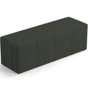 Ver imagem 1 de Puff Decorativo Living Sala de Estar 140 Cm Roma W01 Linho Verde Musgo - lyam