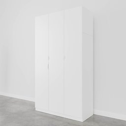 Guarda Roupa Modulado 3 Portas com Cabideiro Hera Cabecasa Madeiramadeira - 12
