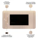 Ver imagem 7 de Rack para Sala com Painel para TV 75 pol Dion D05 Off White - Lyam Decor