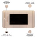 Ver imagem 7 de Rack para Sala com Painel para TV 75 pol Dion D05 Off White - Lyam Decor