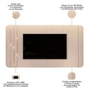 Ver imagem 5 de Rack para Sala com Painel para TV 75 pol Dion D05 Off White - Lyam Decor