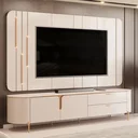 Ver imagem 6 de Rack para Sala com Painel para TV 75 pol Dion D05 Off White - Lyam Decor