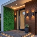 Ver imagem 2 de 15 Placas de Plantas Artificiais para Jardim Suspenso Folhagem Mista Decoração Apartamento e Varanda