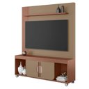 Ver imagem 2 de Estante para TV e Home Theater até 65 Polegadas 160cmx191cm Maragogi Marrom Fendi/Freijó