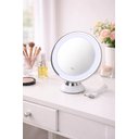 Ver imagem 2 de Espelho de Mesa Redondo Led para Maquiagem com Usb - Branca