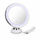 Ver imagem 3 de Espelho de Mesa Redondo Led para Maquiagem com Usb - Branca