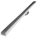 Ver imagem 4 de Ralo Linear Banheiro Seca Box 5x80 Inox Bolinha Espelhado Coletor Branco com Sifão