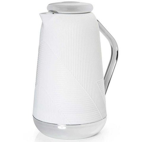 Garrafa Termica 1l Bari Plus Branca para Cha e Cafe Termopro