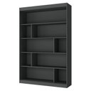 Ver imagem 2 de Estante de Livros 120CMX181CM 4 Prateleiras Home Office Yescasa Grafite