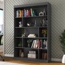 Estante para Livros 4 Prateleiras 181cmx120cm Home Office Espresso Móveis - 1