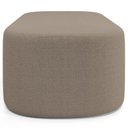 Ver imagem 7 de Cabeceira Cama Box 100cm Lanna com Puff Recamier Doha W01 Bouclê Bege - Lyam Decor