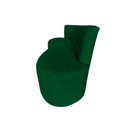 Ver imagem 3 de Kit Namoradeira + 2 Poltronas Yara Orgânica Bouclé Verde