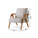 Ver imagem 4 de Poltrona Decorativa Mona