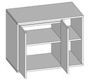 Ver imagem 4 de Gabinete de Banheiro Suspenso 70cm 2 Portas 1 Nicho Branco Minimalista