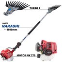Ver imagem 4 de Mãozinha de Café Nakashi Com Haste Longa de 1500mm e Motor NK-270 2t + Óleo Castrol Stihl