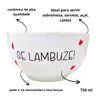Bowl Tigela para Servir Açaí Sorvete Cerâmica Coração - 2