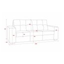 Ver imagem 3 de Sofá para Sala de Estar 03 Lugares San Diego