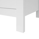 Ver imagem 3 de Comoda Horizontal Maggiore 6 Gavetas - Lp - Rei de Casa Branco