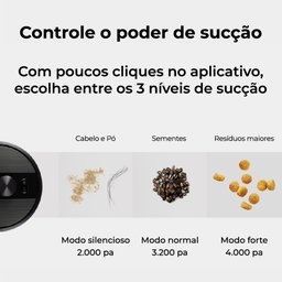 Robô Aspirador Ropo Glass 4 Preto - 8