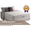 Ver imagem 2 de Colchão King Anjos Espuma D33 Magnético c/ Confort Euro Pillow (193x203x32) -