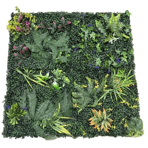 Painel Jardim Vertical Kit com 4 Modulos de 50x50cm - F5103g
