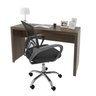 Kit 2 Peças com Escrivaninha 127cm com Cadeira de Escritório Diretor Tela Mesh - 1