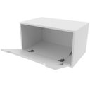 Ver imagem 4 de Gabinete de Banheiro com 1 Porta Basculante Branco