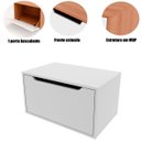 Ver imagem 2 de Gabinete de Banheiro com 1 Porta Basculante Branco