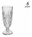 Ver imagem 2 de Jogo 6 Copos Sorvete Água Suco Vidro 360ml Peças Robustas:Branco
